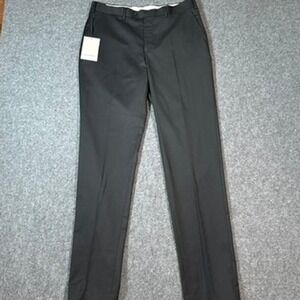 Suitsupply Brescia Black Wool Blend Dress Pants Men Size 48 US 32x33 NWT Formal